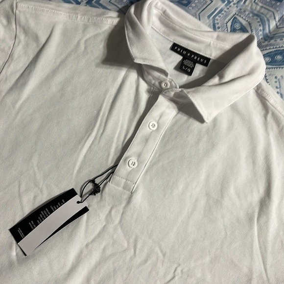 NWT men’s Prim & Preux polo shirt L - Picture 3 of 8